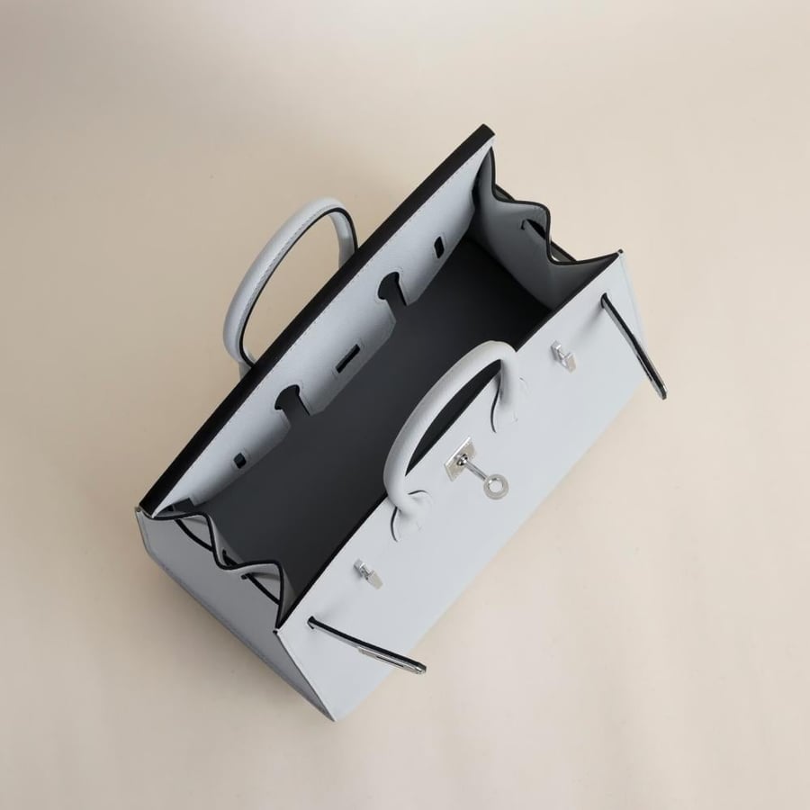 Birkin 25cm Epsom Sellier 08 Bleu pale PHW