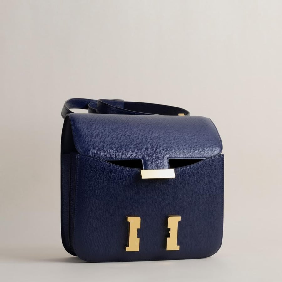 Constance 24CM Goat 73 Sapphire Blue GHW