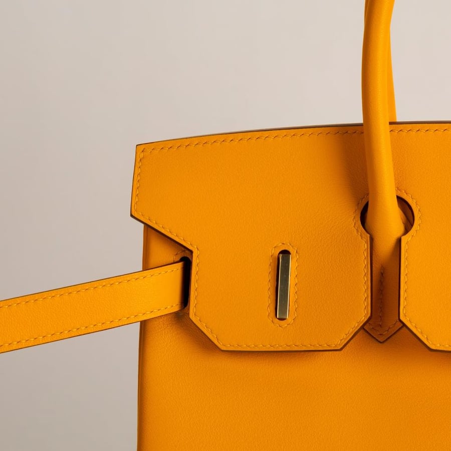 Birkin 30cm swift 9v jaune d’or GHW