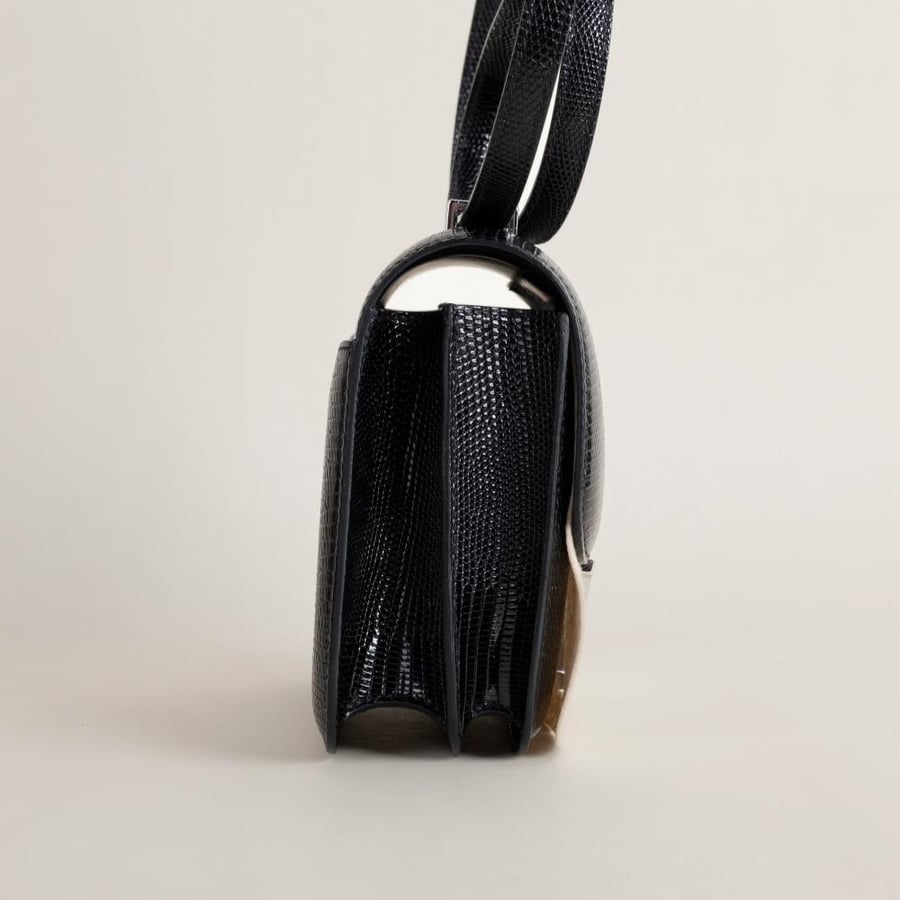 Constance 18CM lizard 89 Noir PHW