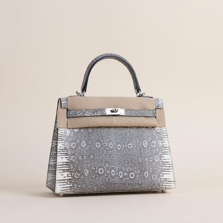 Kelly25 Lizard skin 1B Ombre PHW