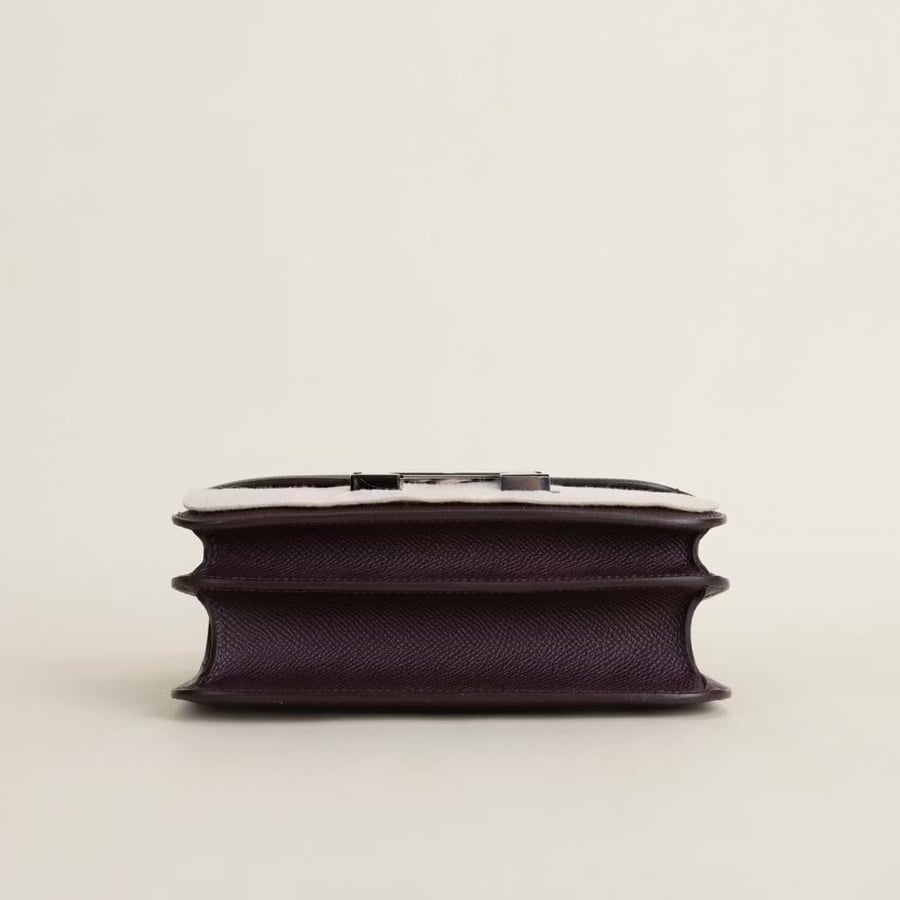 Constance 18CM Epsom 0G Rouge sellier PHW