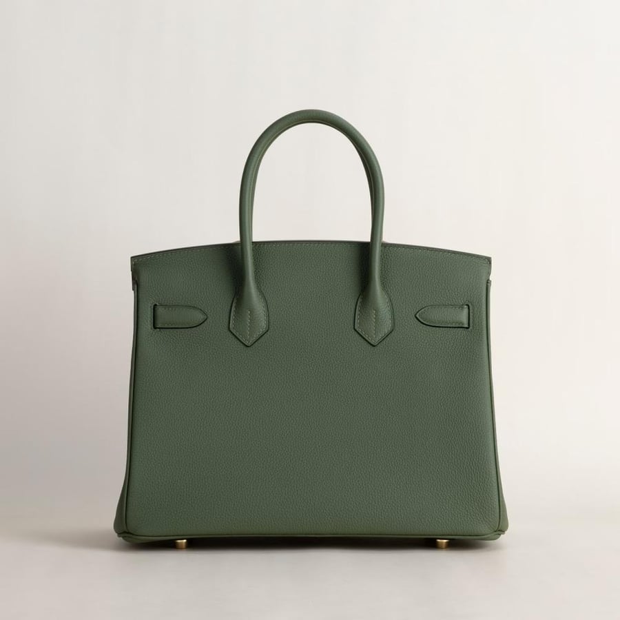 Birkin 30cm Togo V6 Canopee GHW