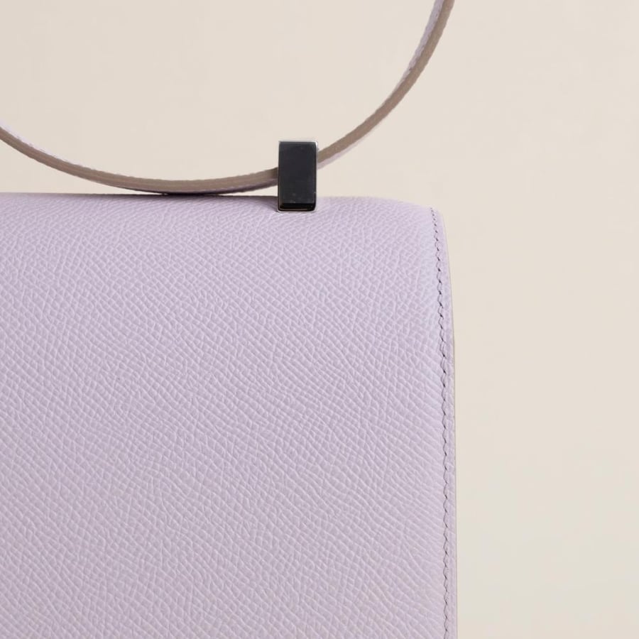 Constance 24CM Epsom 09 Mauve pale PHW
