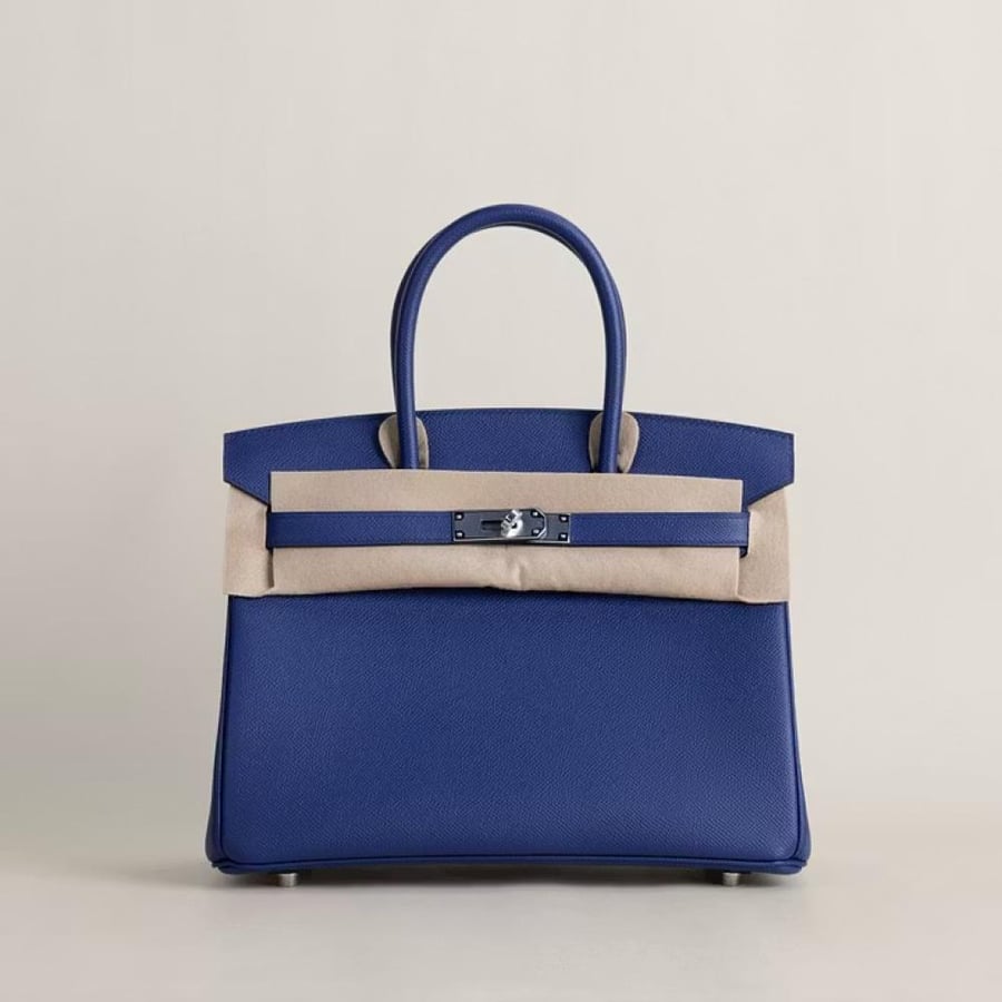 Birkin 30cm Epsom 73 Bleu sapphire PHW