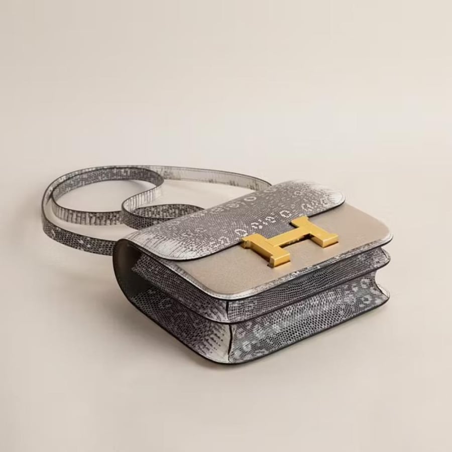 Constance 18CM Lizard skin 1B Ombre GHW