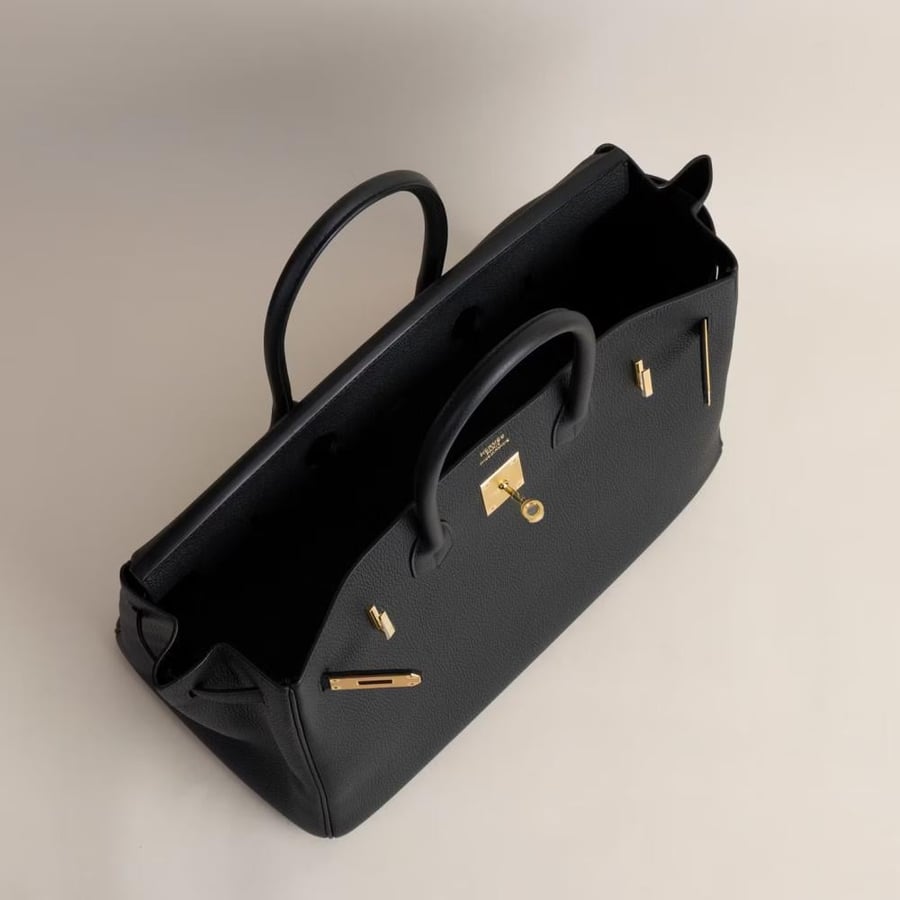 Birkin 35cm Togo 89 Noir GHW