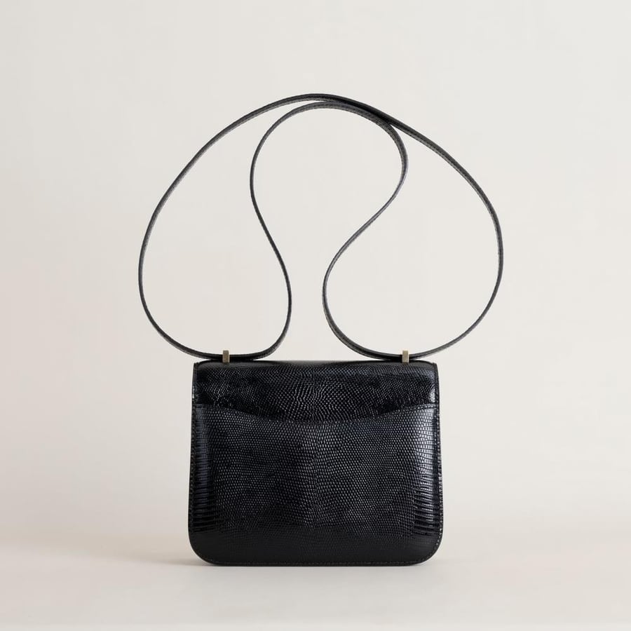 Constance 18CM Lizard 89 Black GHW
