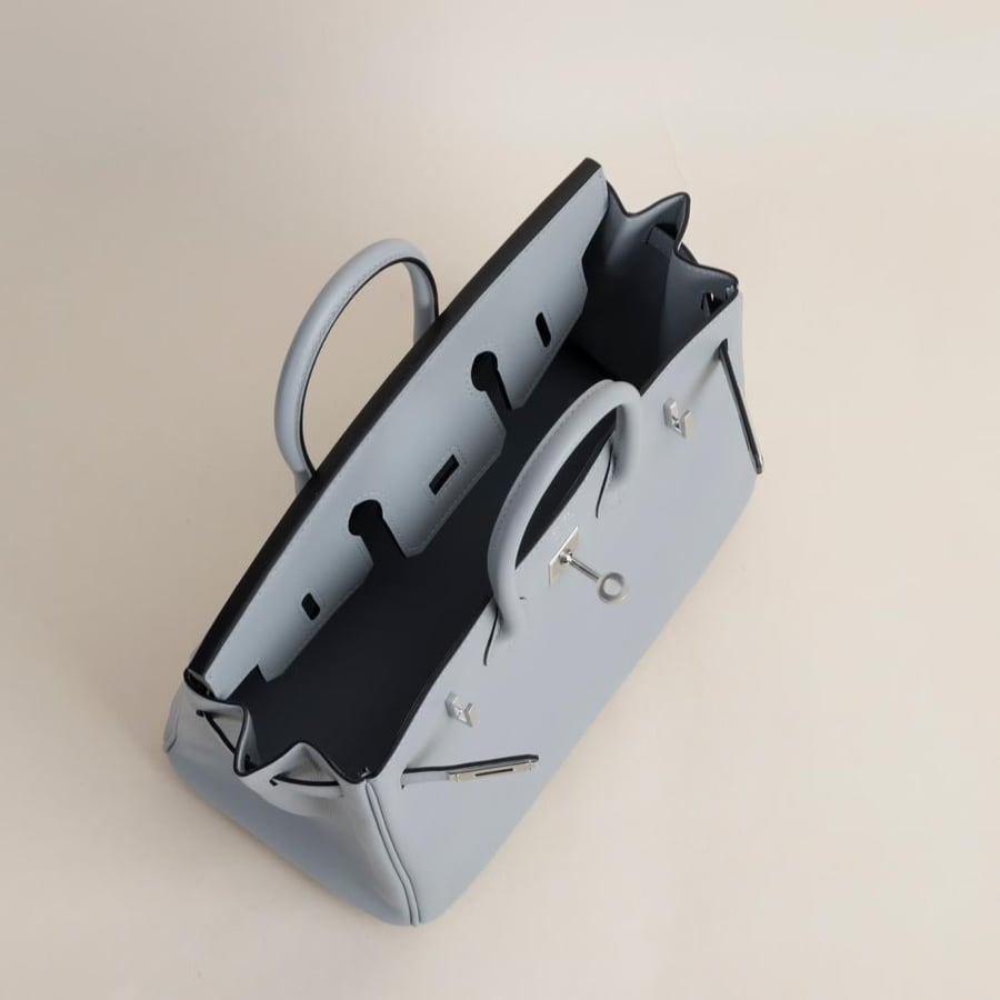 Birkin 25cm Swift 8U Blue glacier PHW