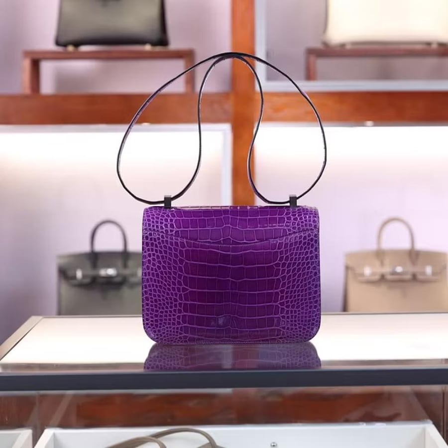 Constance 24CM Alligator 5L Ultraviolet PHW