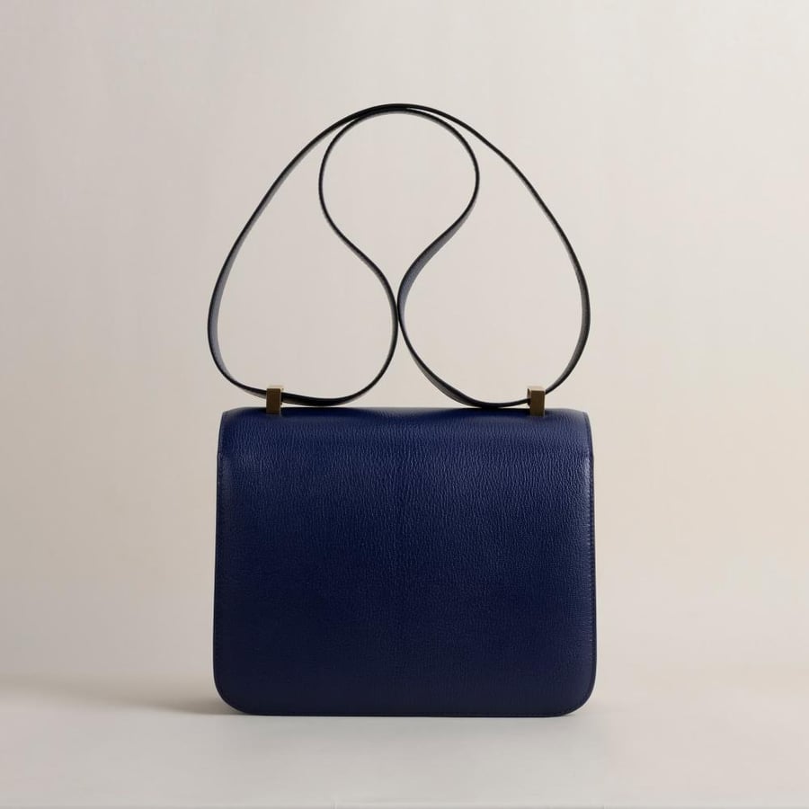 Constance 24CM Goat 73 Sapphire Blue GHW