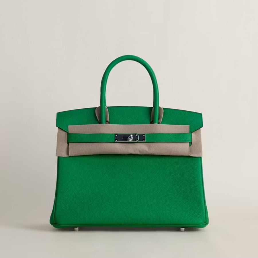 Birkin 30cm Togo 1K Bambou PHW