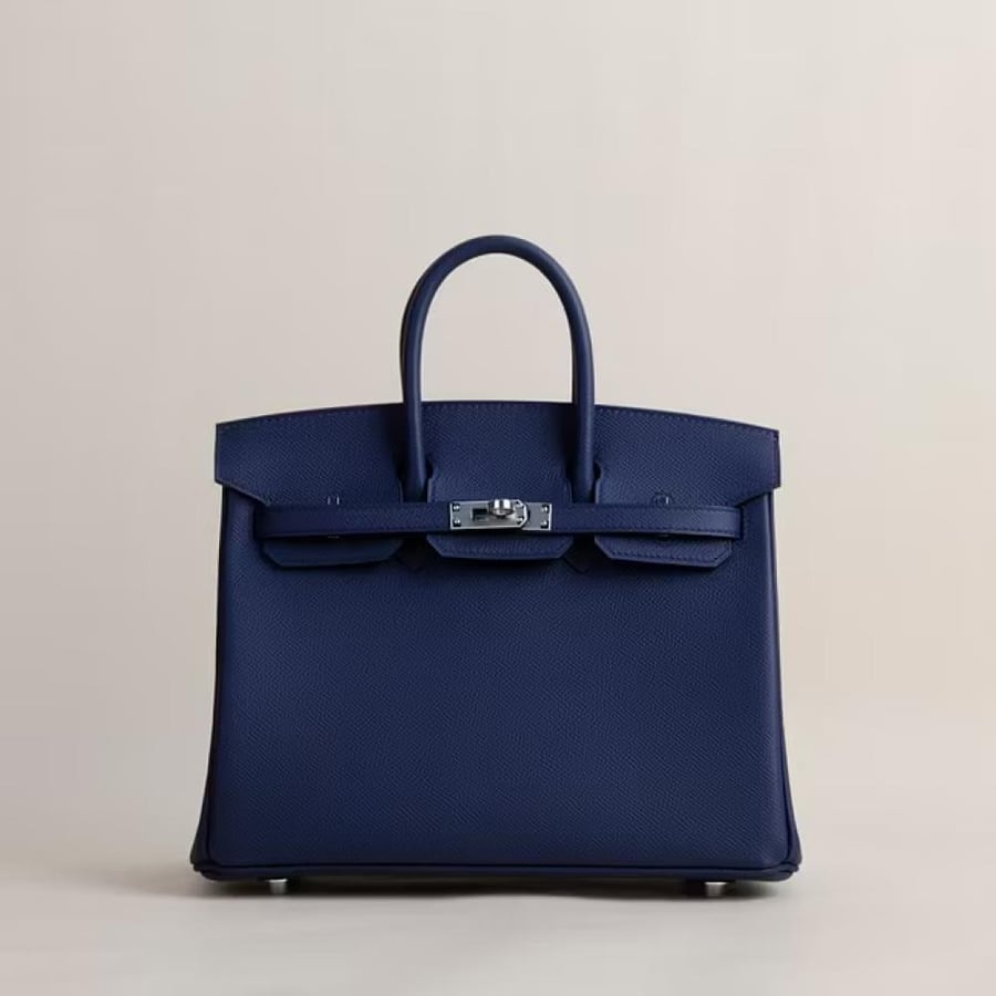 Birkin 25cm Epsom 73 Bleu sapphire PHW