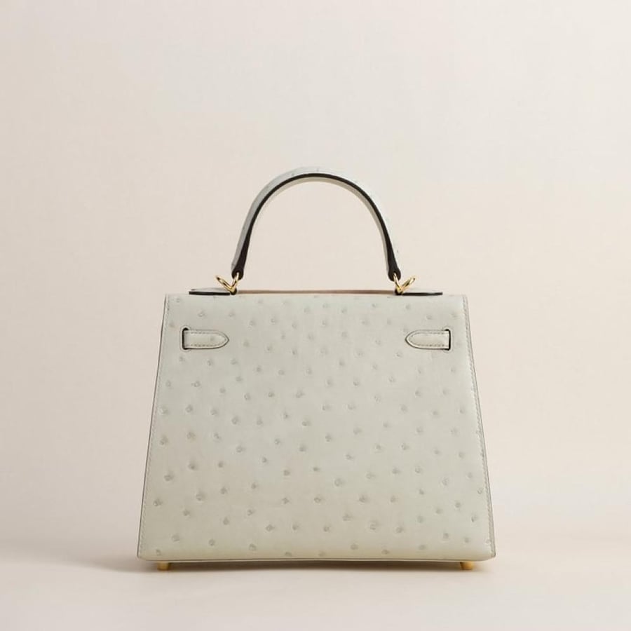 Kelly25 Ostrich 3C Parchemin