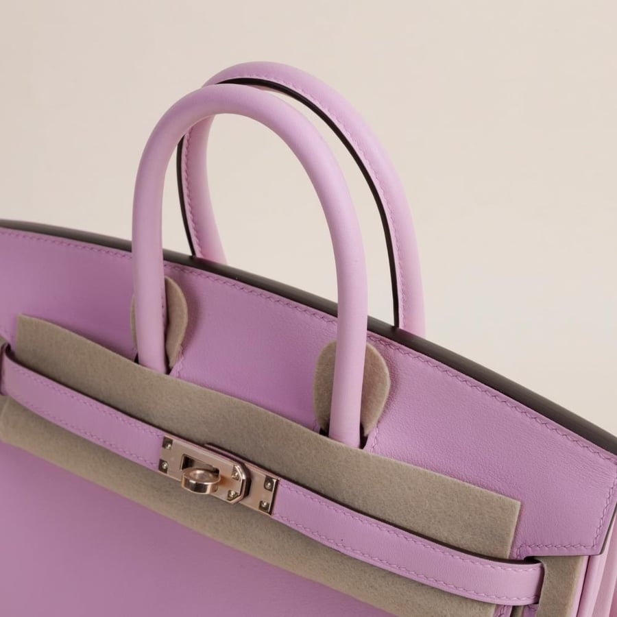 Birkin 25cm Swift X9 Mauve Syivestre RGHW