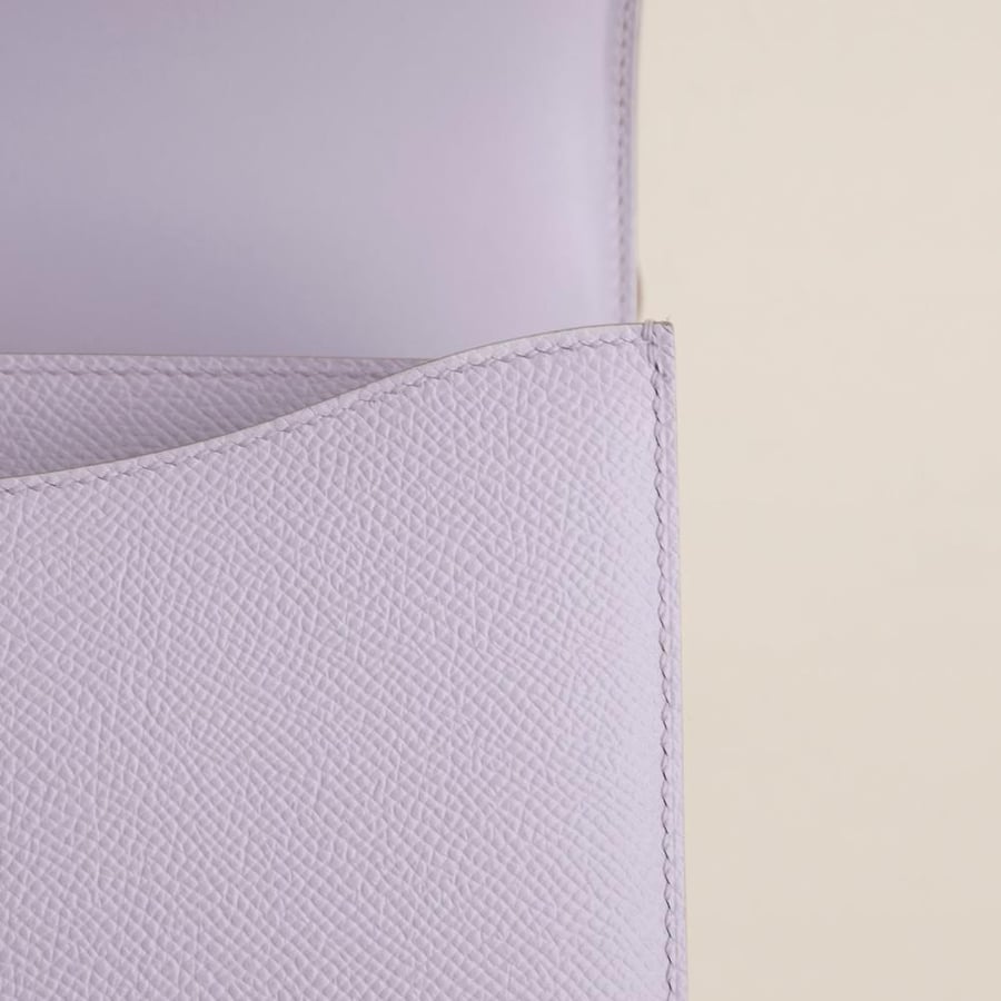 Constance 24CM Epsom 09 Mauve pale PHW