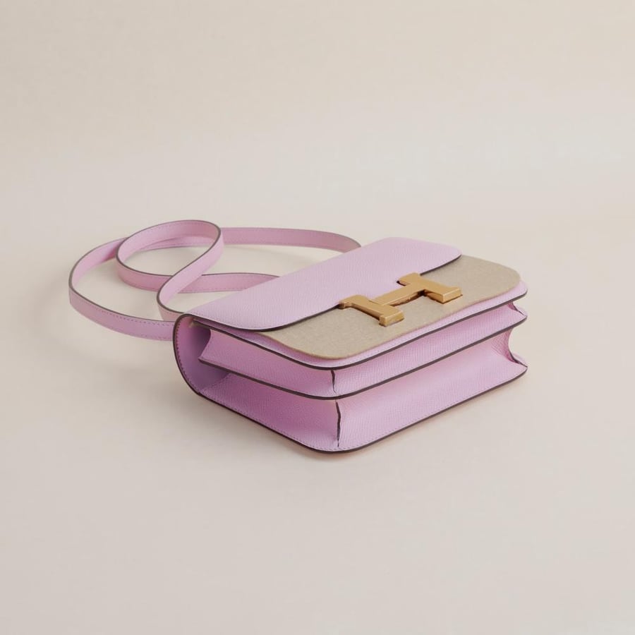 Constance 18CM Epsom X9 Mauve Sylvestre RGHW
