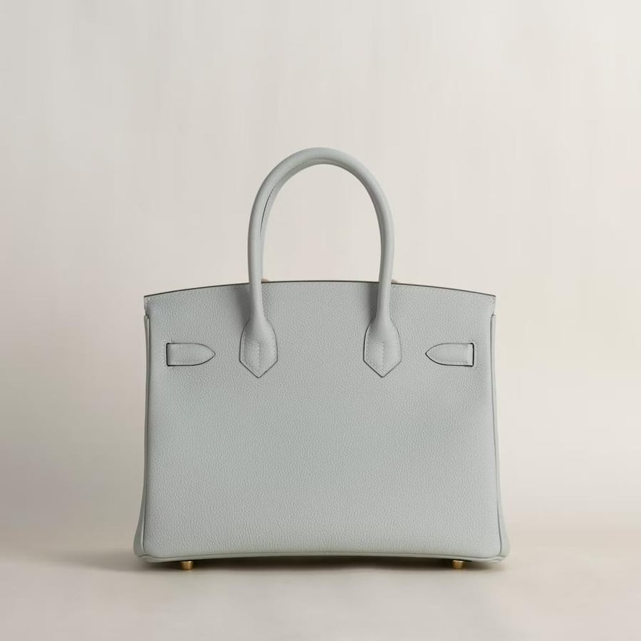 Birkin 30cm Togo 0W Snow Grey GHW