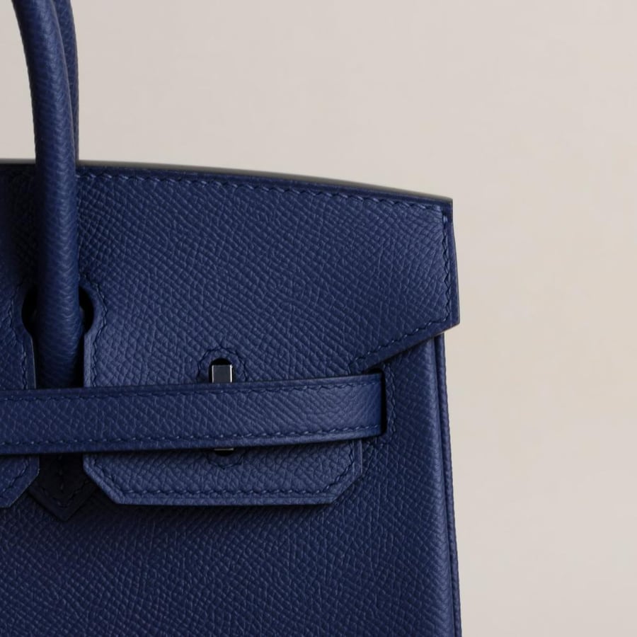 Birkin 25cm Epsom 73 Bleu sapphire PHW