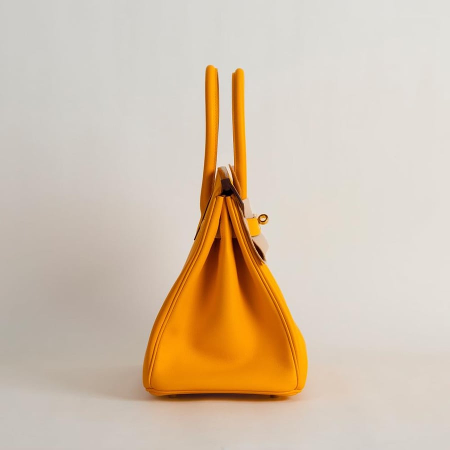 Birkin 30cm swift 9v jaune d’or GHW