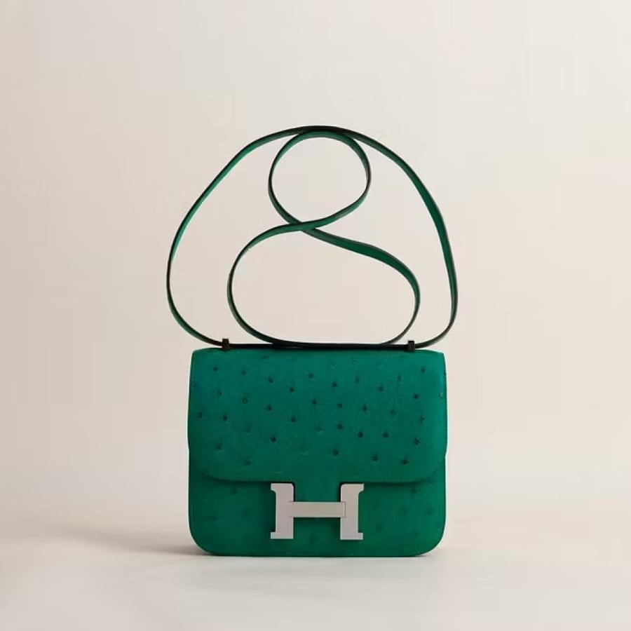 Constance 18CM Ostrich U4 Vert Verttigo PHW