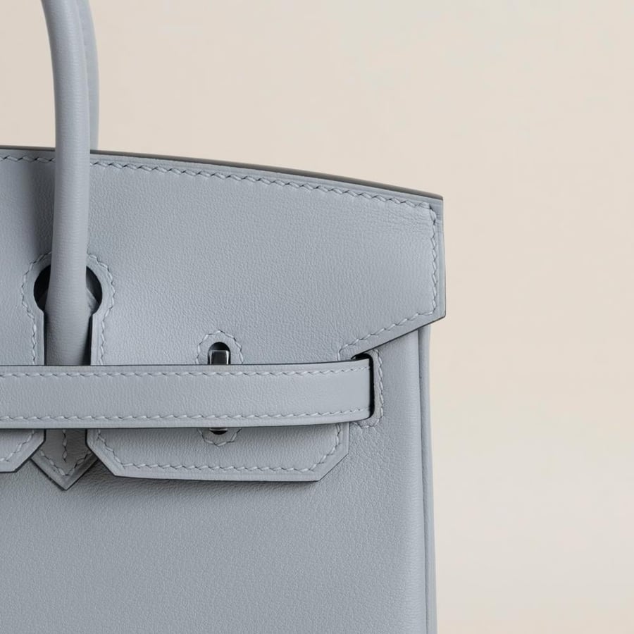 Birkin 25cm Swift 8U Blue glacier PHW