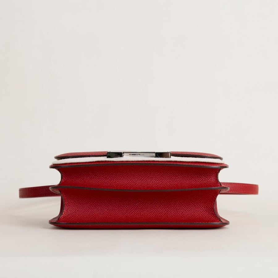 Constance 18CM Epsom Q5 Red Jacket PHW