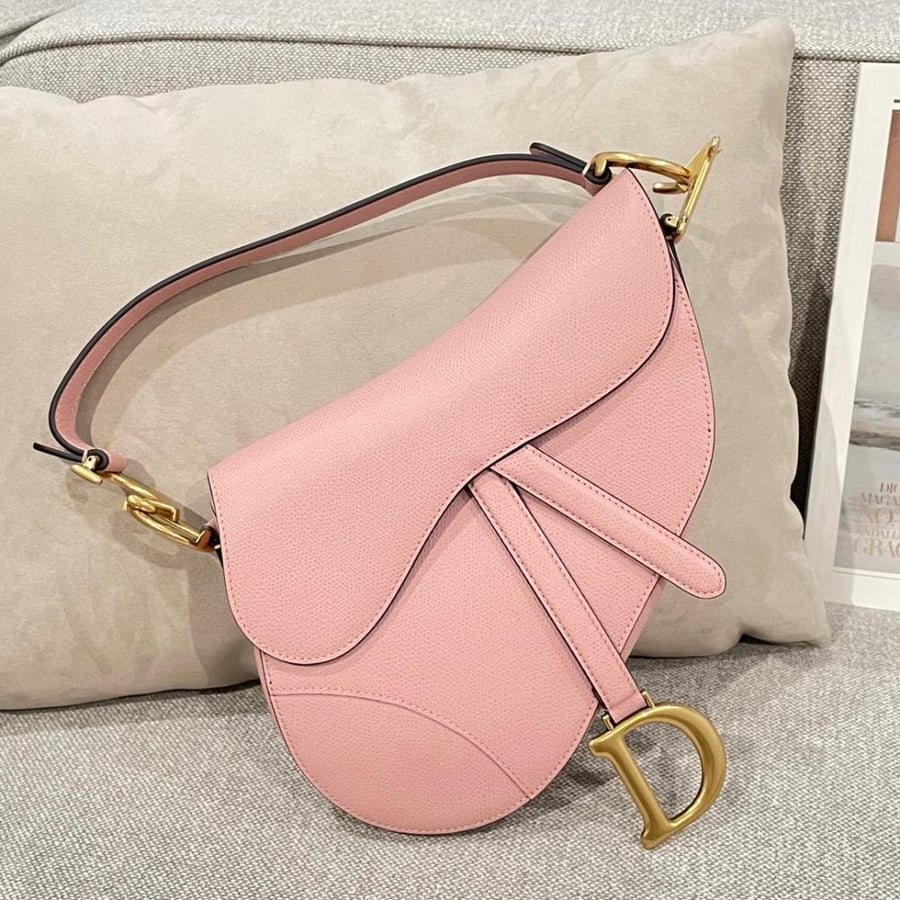 Dior Saddle Bag with Strap 25.5cm