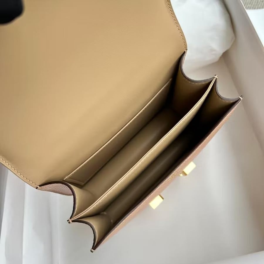 Constance 18CM Lizard 14 Beige Gold