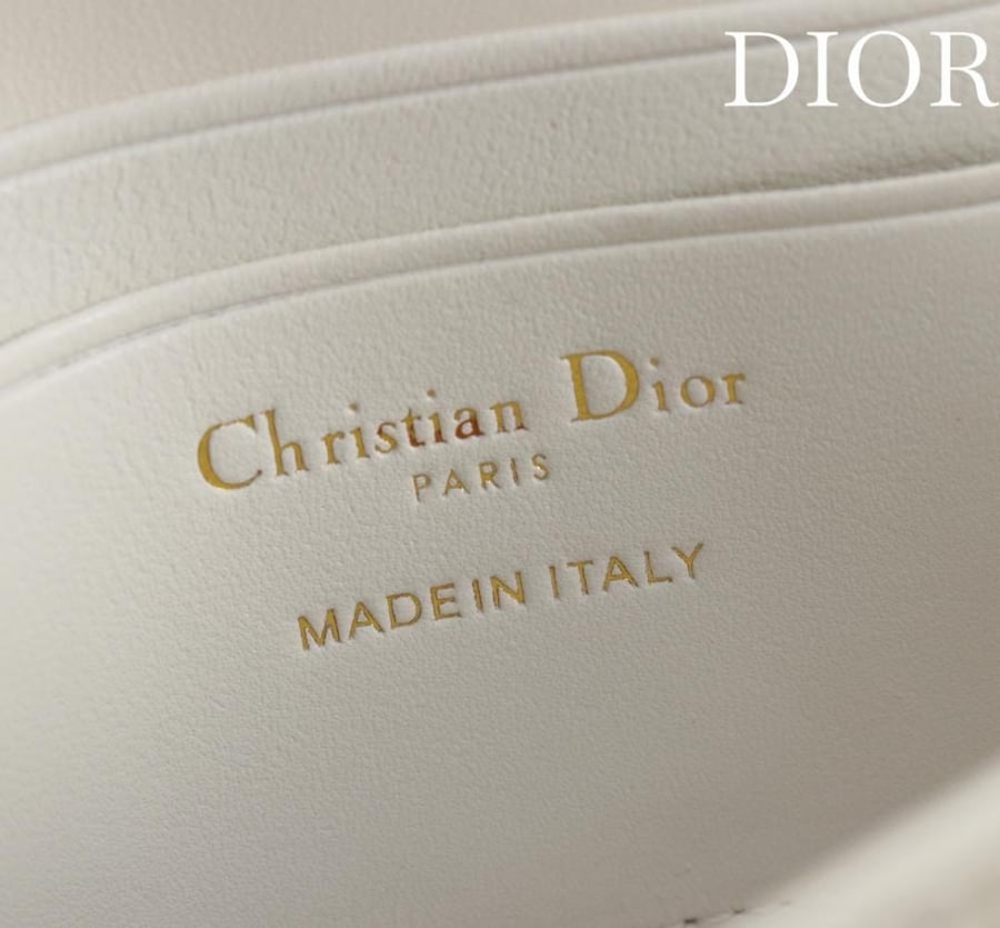 Lady dior phone pouch
