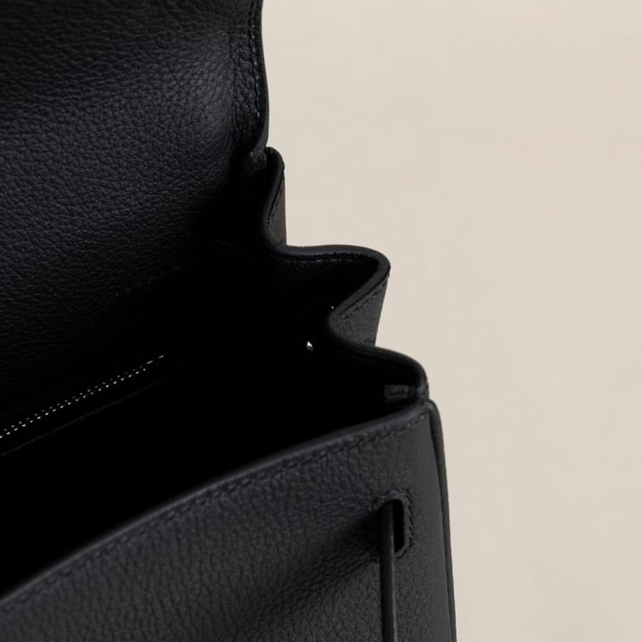 Kelly25 Touch TOGO/Lizard skin 89 Noir