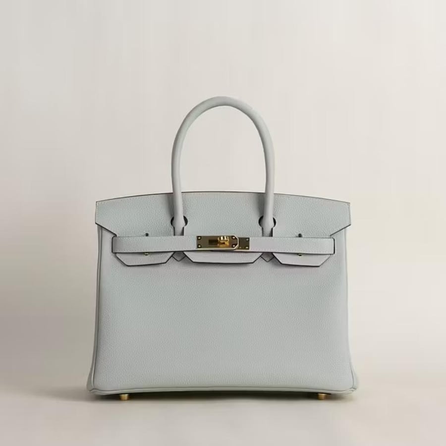 Birkin 30cm Togo 0W Snow Grey GHW