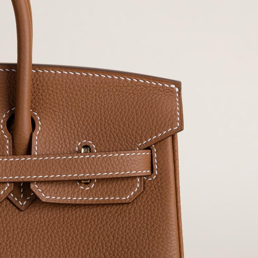 Birkin 25cm Togo CC37 Gold GHW