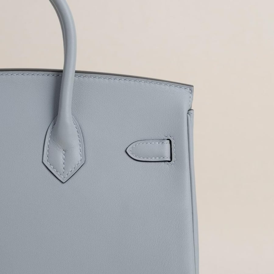 Birkin 25cm Swift 8U Blue glacier PHW
