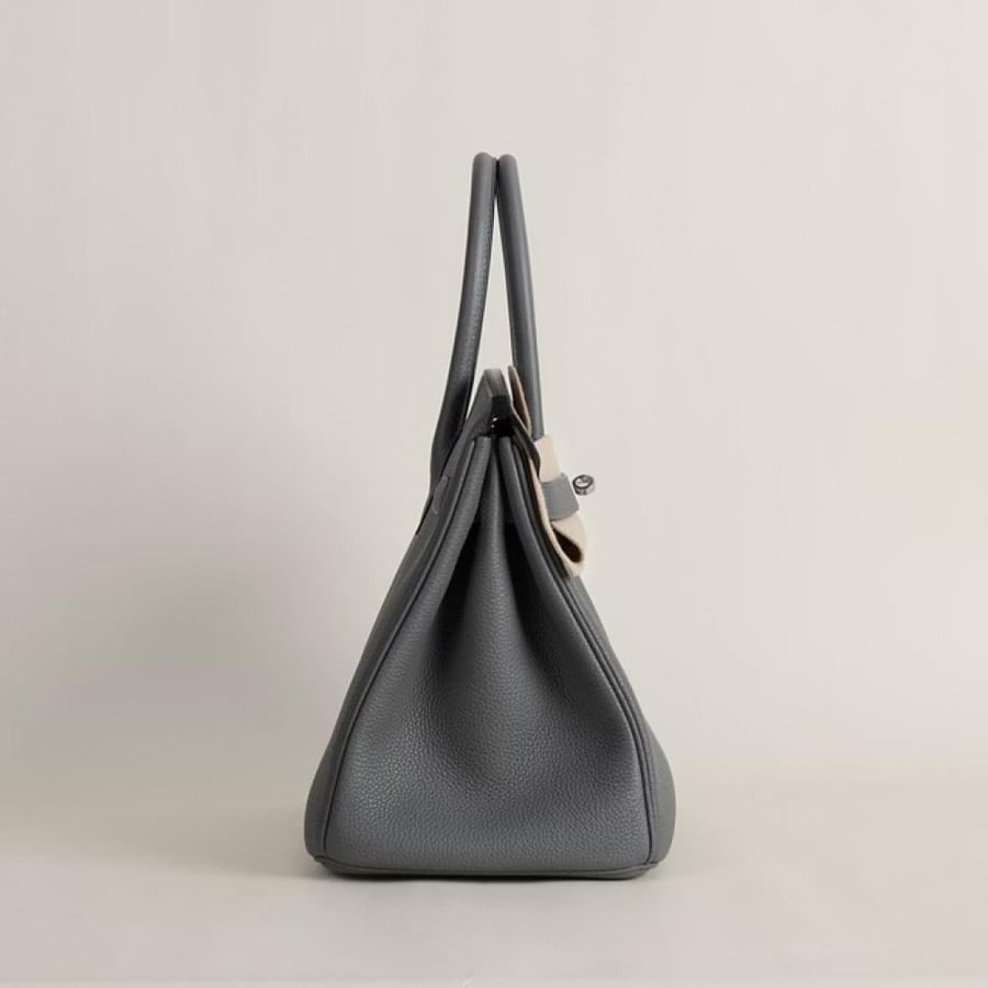 Birkin 30cm Togo 0L Gris Meyer  PHW