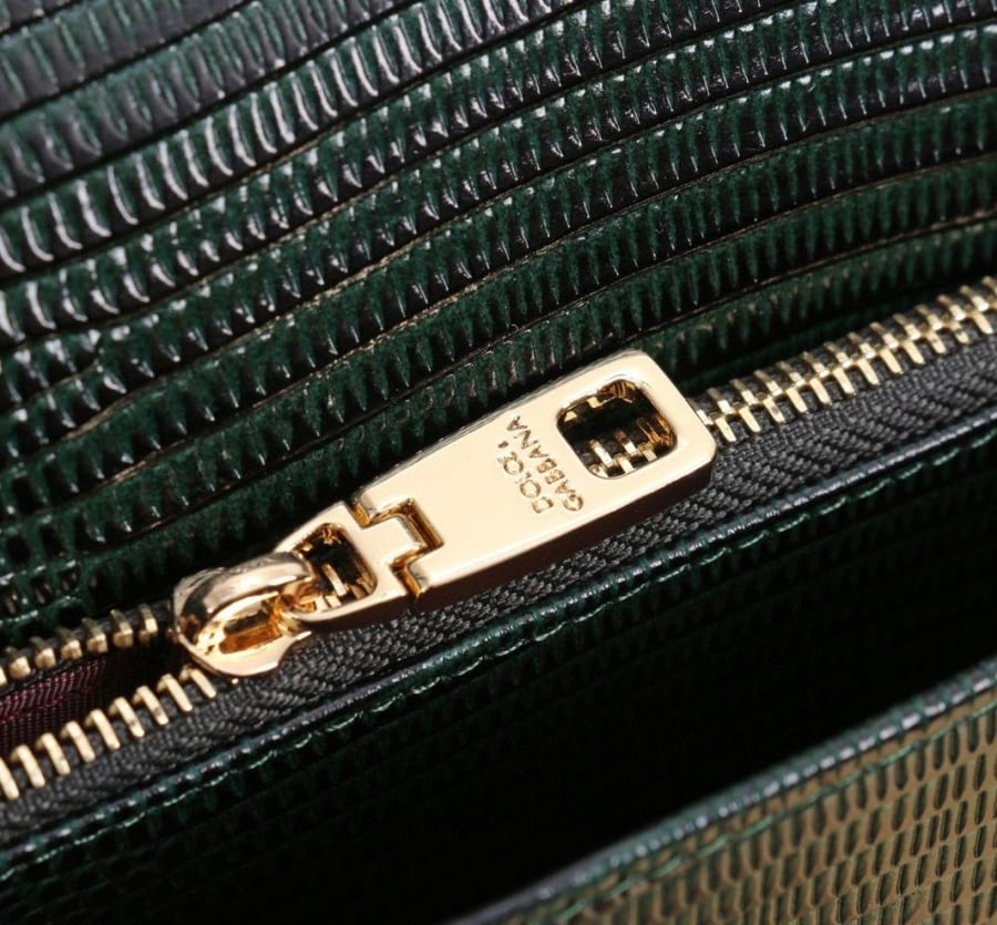 Iguana-print mini bag