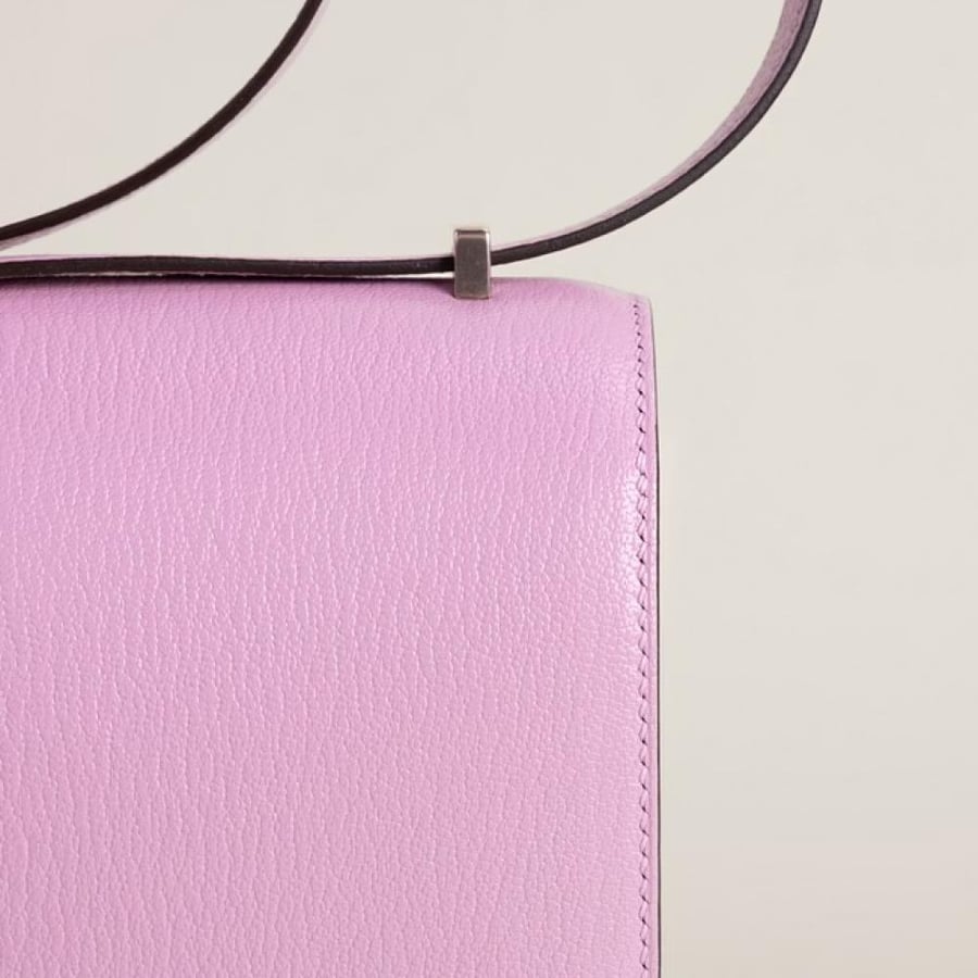 Constance 18CM Chevre X9 Mauve Sylvestre  GHW