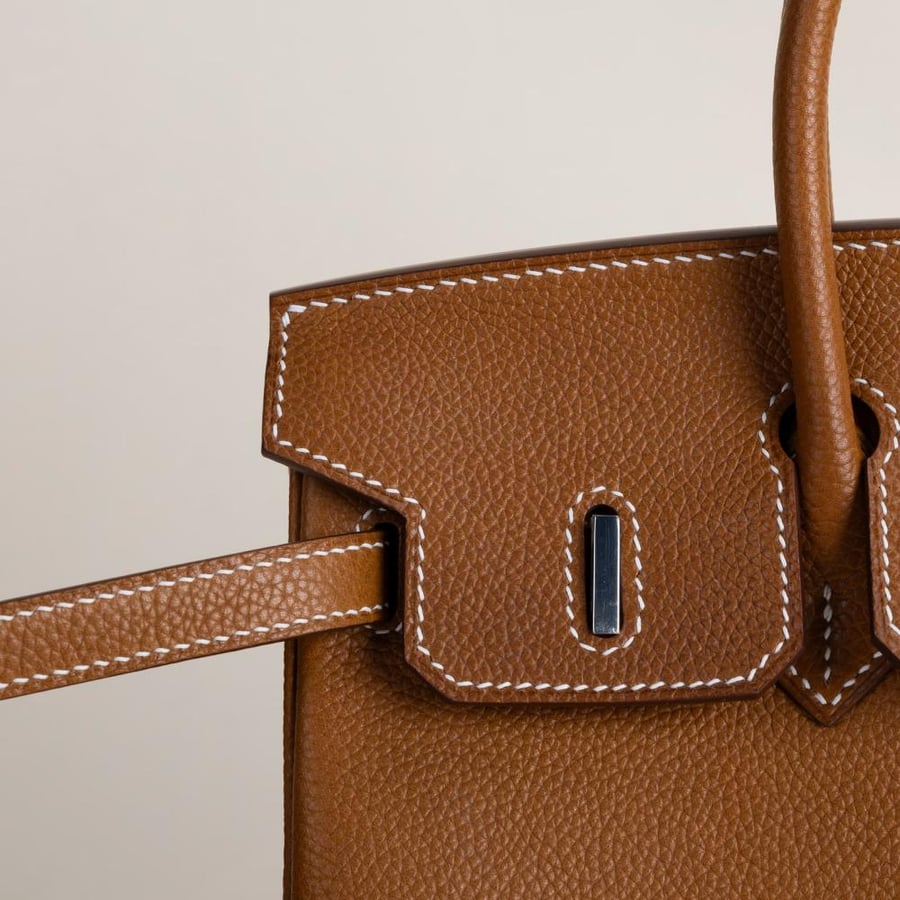 Birkin 25cm Faubourg Barenia CK37 gold PHW
