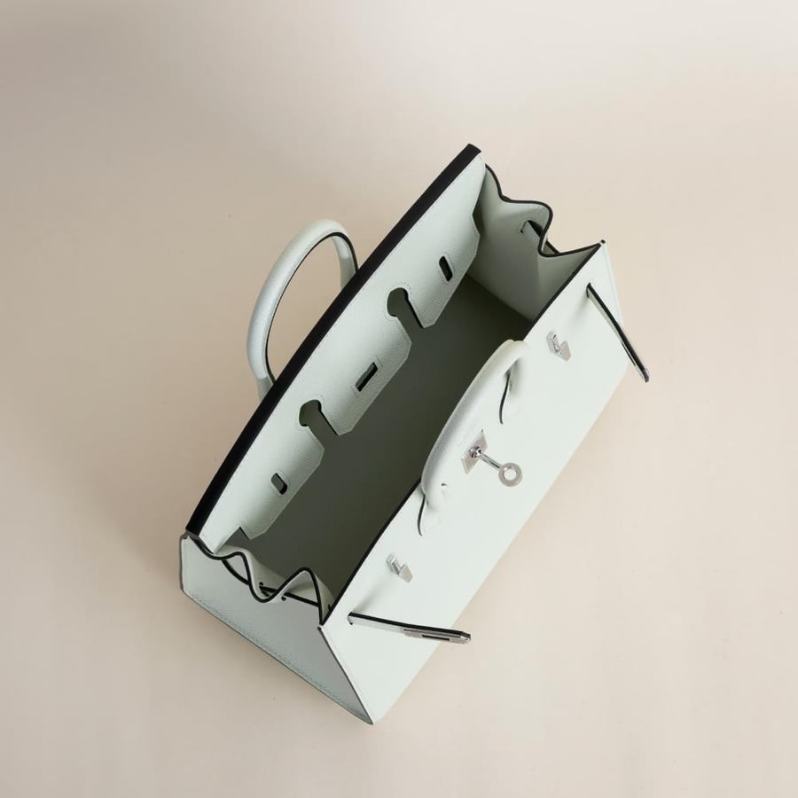 Birkin 25cm Epsom Sellier 0S Vert fizz PHW