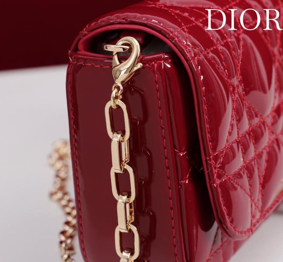 Lady dior phone pouch