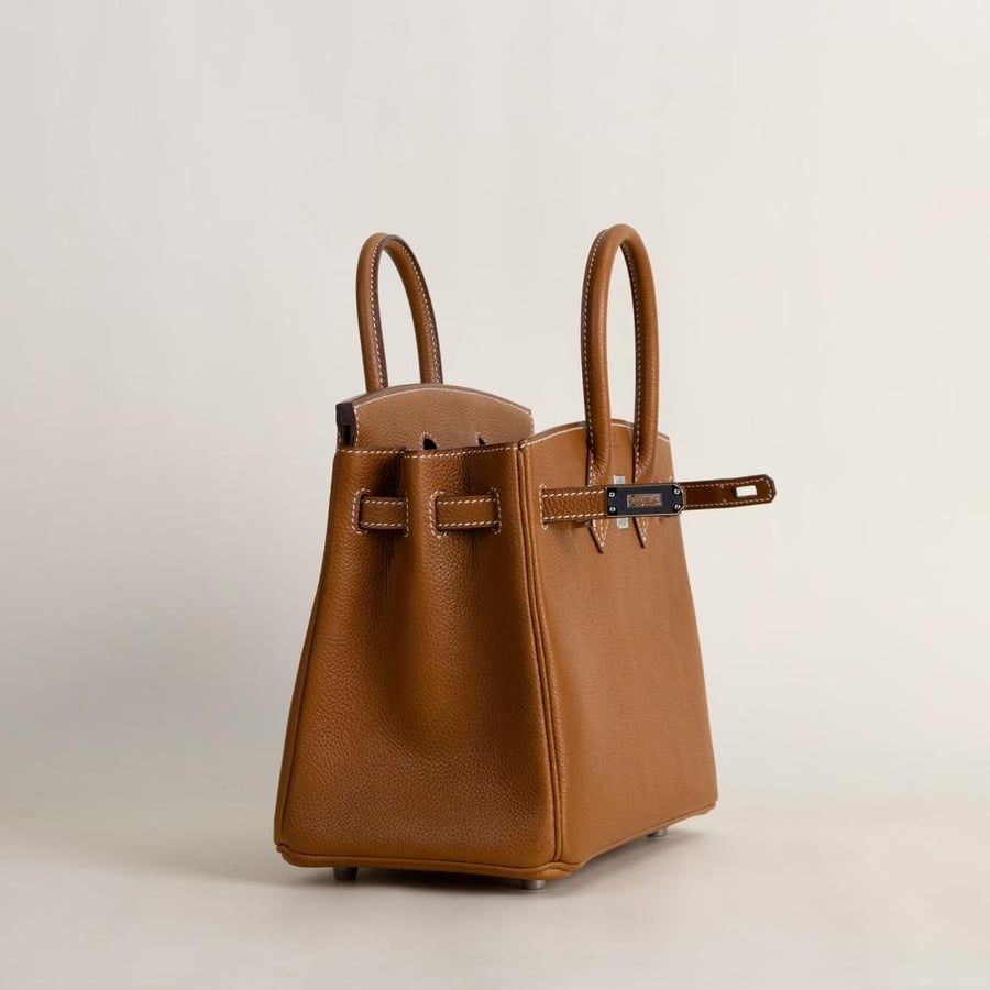 Birkin 25cm Faubourg Barenia CK37 gold PHW