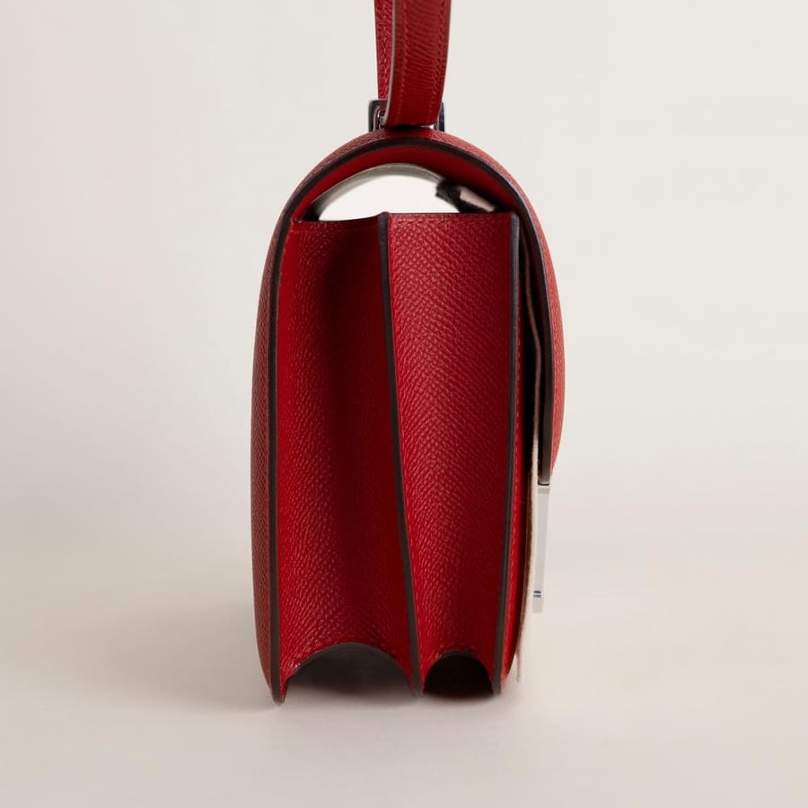 Constance 18CM Epsom Q5 Red Jacket PHW