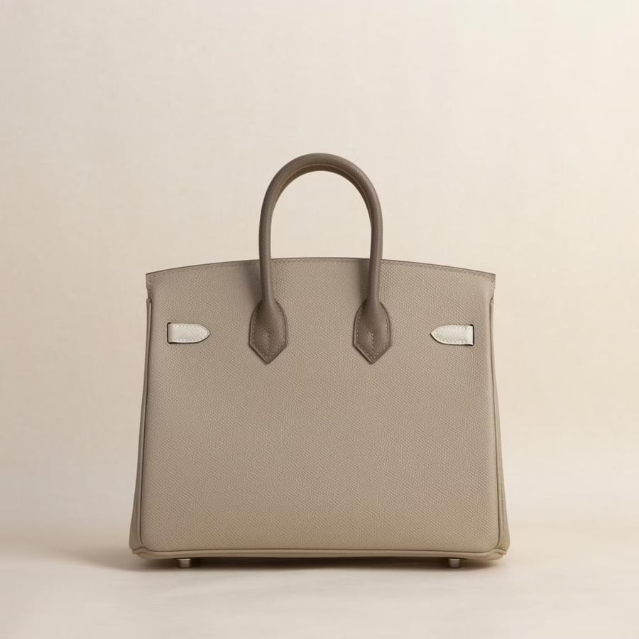 Birkin 25cm Epsom S2 Trench /18 Etoupe/10 Craie PHW