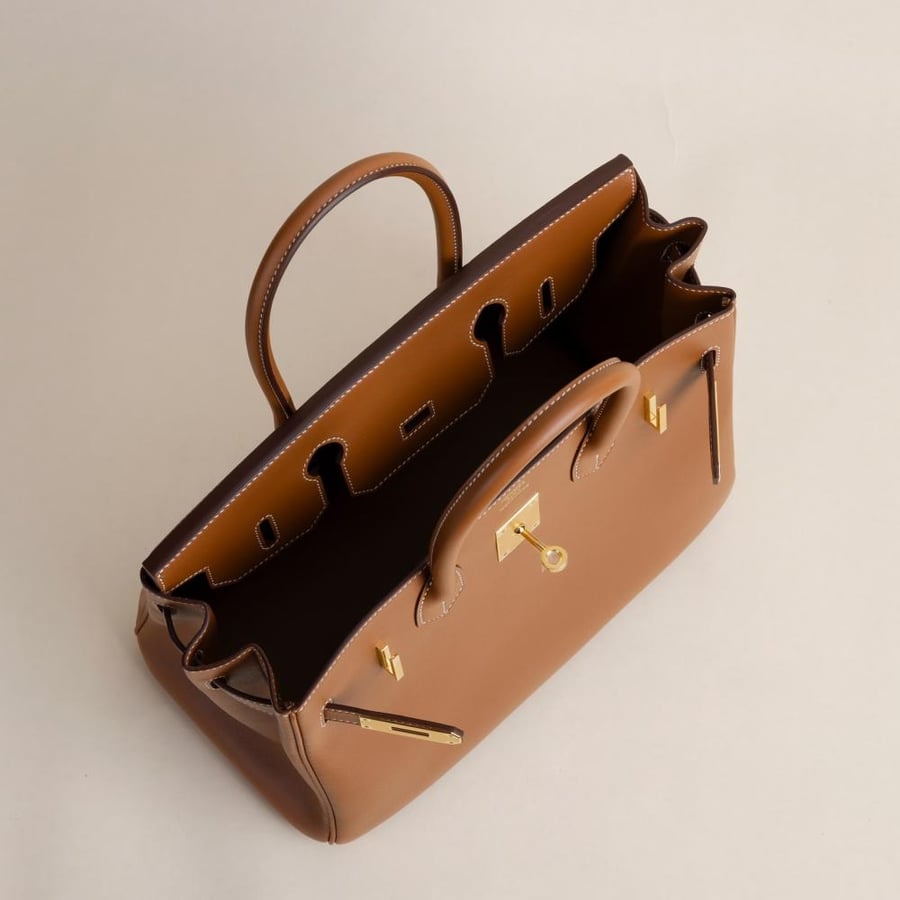 Birkin 30cm swift 37 Gold GHW