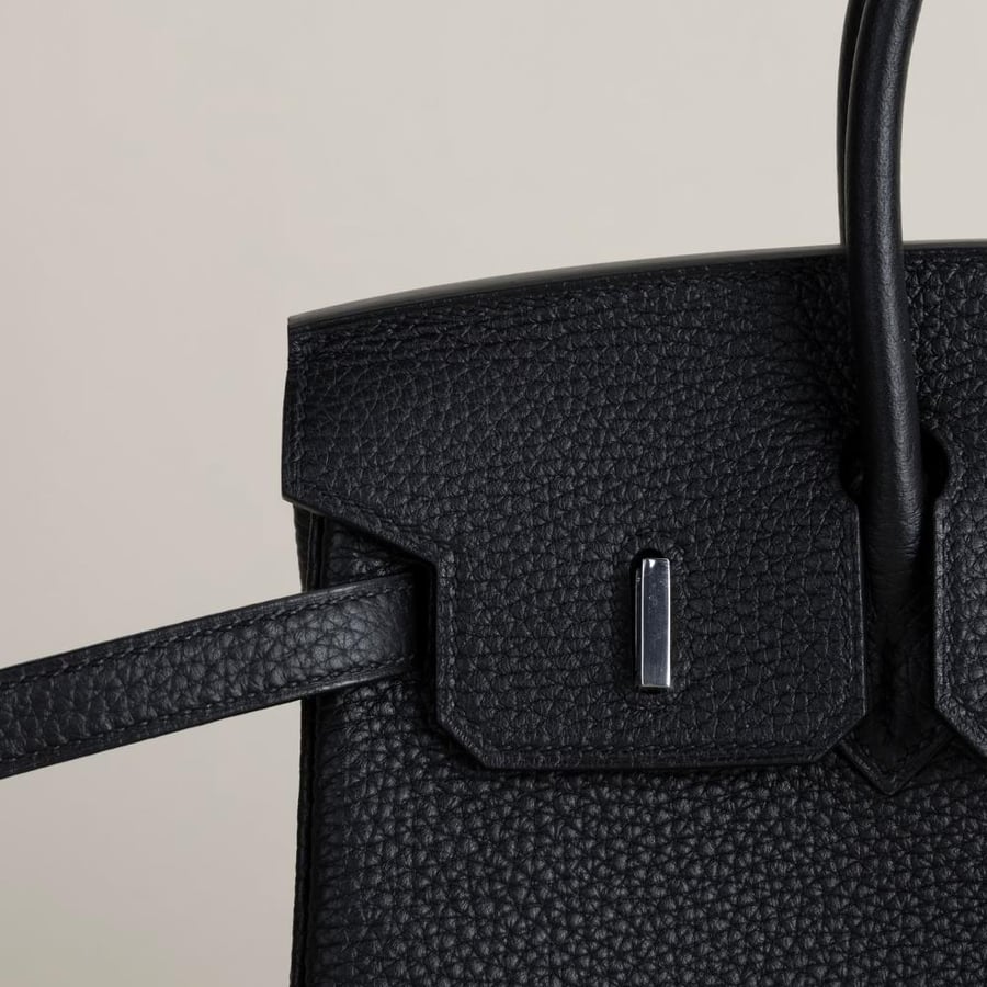 Birkin 25cm Togo 89 Noir PHW