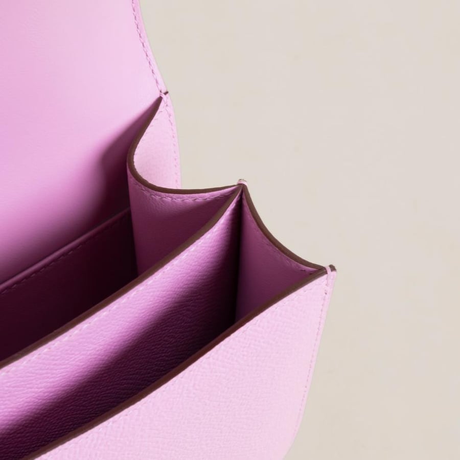 Constance 18CM Epsom X9 Mauve Sylvestre GHW