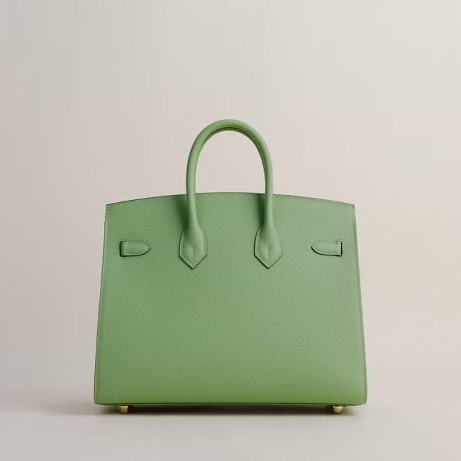 Birkin 25cm Epsom 3i Vert criquet GHW
