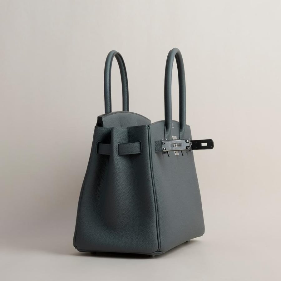 Birkin 30cm Togo 63 Vert amande PHW