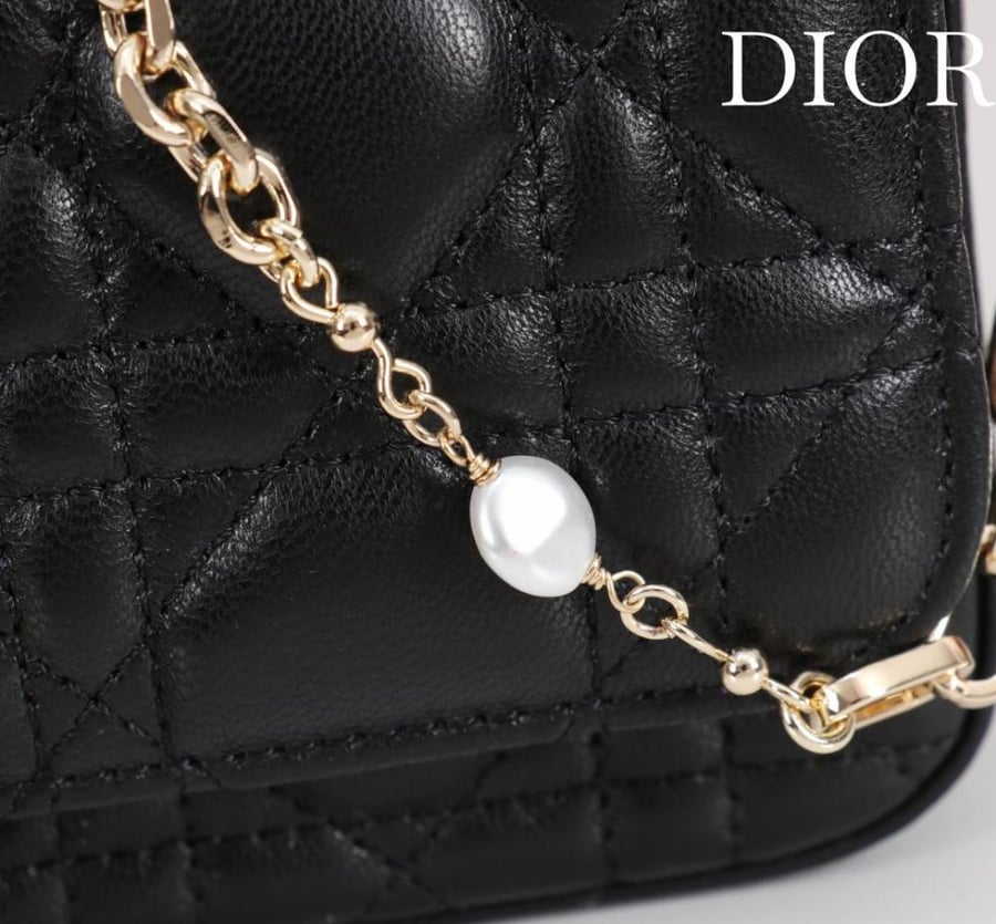 Lady dior phone pouch