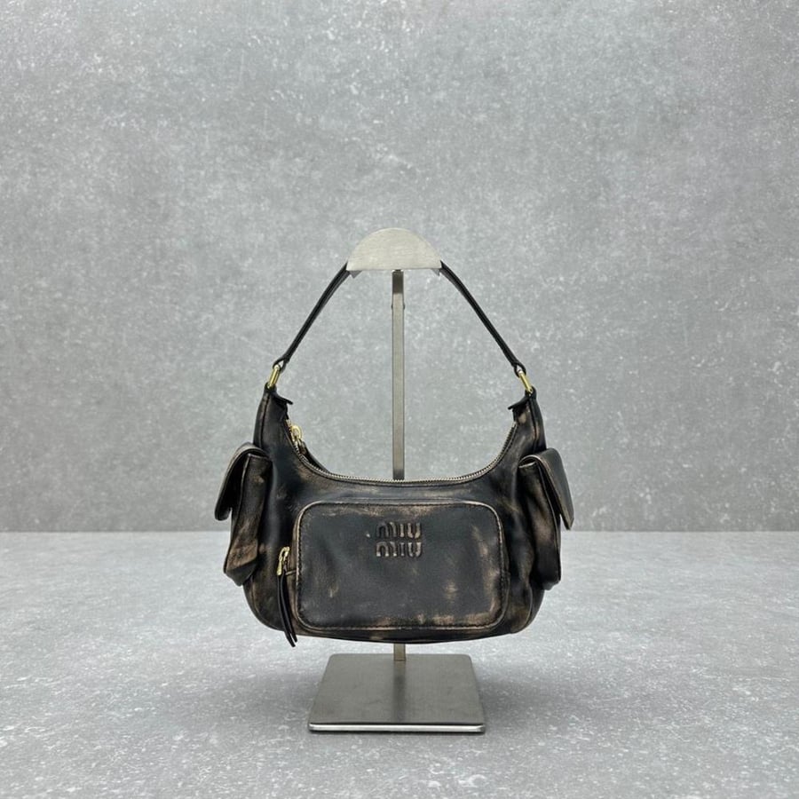 Nappa Leather Pocket Bag